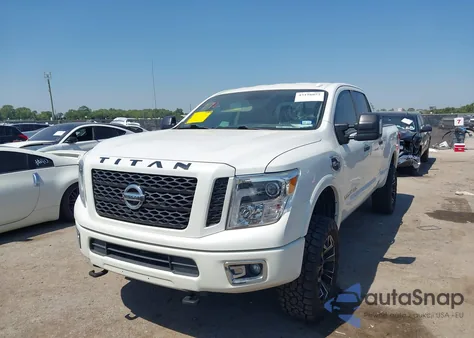 2019 Nissan Titan Xd Pro-4X Gas z USA, uszkodzony, nr VIN 1N6AA1F48KN519317